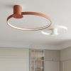 Plafonniers Aluminium Ocre Rouge LED 1 Rio