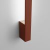 Appliques murales Aluminium Ocre Rouge LED 1 Sappo