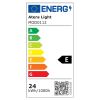 Appliques murales Aluminium Ocre Rouge LED 1 Sappo