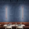 Appliques murales Aluminium Ocre Rouge LED 1 Sappo