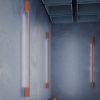 Appliques murales Aluminium Ocre Rouge LED 1 Sappo