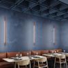 Appliques murales Aluminium Ocre Rouge LED 1 Lahti