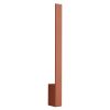 Appliques murales Aluminium Ocre Rouge LED 1 Lahti