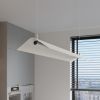 Suspensions Acier Blanc LED 1 Elva