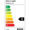 Appliques murales Acier Blanc LED 1 Borgen