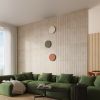 Appliques murales Acier Vert Olive LED 1 Borgen