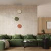 Appliques murales Acier Ocre Rouge LED 1 Borgen