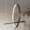 Suspensions Aluminium Blanc LED 2 Glad