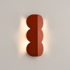 Appliques murales Aluminium Ocre Rouge G9 2 Biscuit