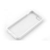 Coque iPhone 5 Rigide - Blanc et Transparent