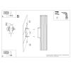 Appliques murales Aluminium Ocre Rouge LED 2 Ivar
