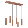 Suspensions Aluminium Moka LED 6 Ivar