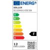 Suspensions Aluminium Taupe LED 1 Biscuit