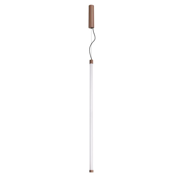 Suspensions Acier Marron LED 1 Trang