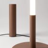 Lampadaire Acier Marron LED 1 Trang