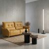 Lampadaire Acier Marron LED 1 Trang