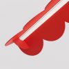 Suspensions Aluminium Rouge LED 1 Biscuit
