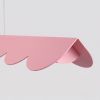Suspensions Aluminium Rose LED 1 Biscuit