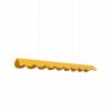 Suspensions Aluminium Jaune LED 1 Biscuit