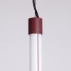 Suspensions Acier Bordeaux LED 1 Trang