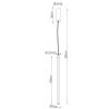 Suspensions Acier Jaune LED 1 Trang