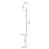 Suspensions Acier Rouge LED 1 Trang