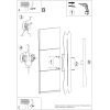 Appliques murales Acier Noir S14d 1 Klover