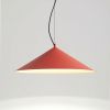 Suspensions Acier Rouge LED 1 Fint