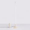 Lampadaire Acier Beige LED 1 Trang