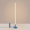 Lampadaire Acier Bleu LED 1 Trang