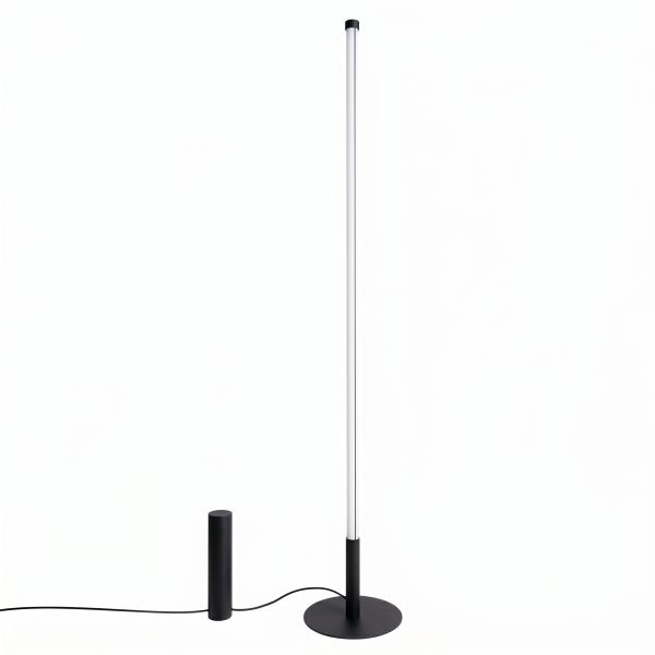 Lampadaire Acier Noir LED 1 Trang