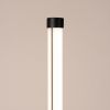Lampadaire Acier Noir LED 1 Trang