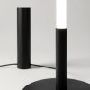 Lampadaire Acier Noir LED 1 Trang
