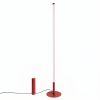 Lampadaire Acier Rouge LED 1 Trang
