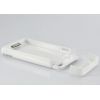 Coque, batterie et stand pour iPhone4 / 4S, 1500mAh, (Blanc)