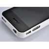 Coque, batterie et stand pour iPhone4 / 4S, 1500mAh, (Blanc)