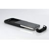 Coque, batterie et stand pour iPhone4 / 4S, 1500mAh, (Noir)