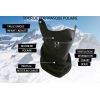 Tour de cou masque polaire ski, moto