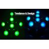Lumière d'ambiance à LED tactile