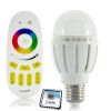 Pack Ampoule LED RGB 6W + Télécommande RF tactile