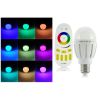 Pack Ampoule LED RGB 6W + Télécommande RF tactile