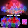 Ballons lumineux à LED multicouleur x10