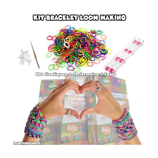 Kit création bracelet Loom Making Band