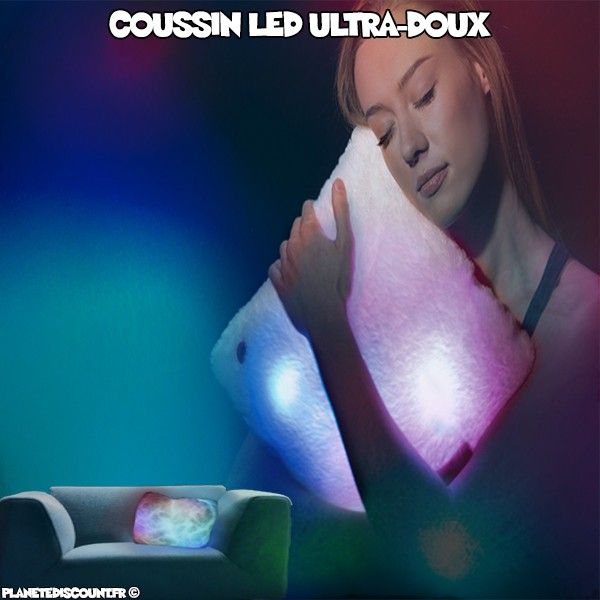 Coussin lumineux à LED Pillow