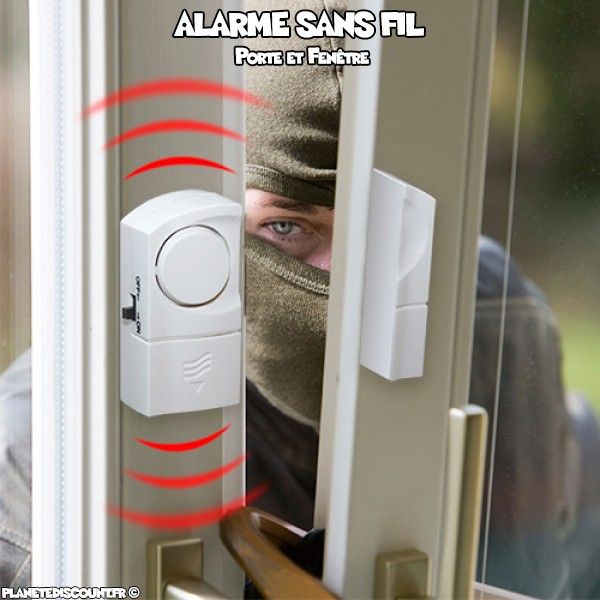 Alarme sans fil pour porte et fenêtre