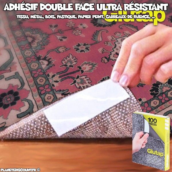 ADHÉSIF DOUBLE FACE ULTRA RÉSISTANT