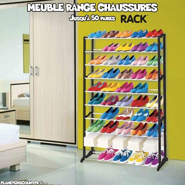 Meuble Range Chaussures Rack 50