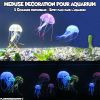 Méduse de décoration pour aquarium