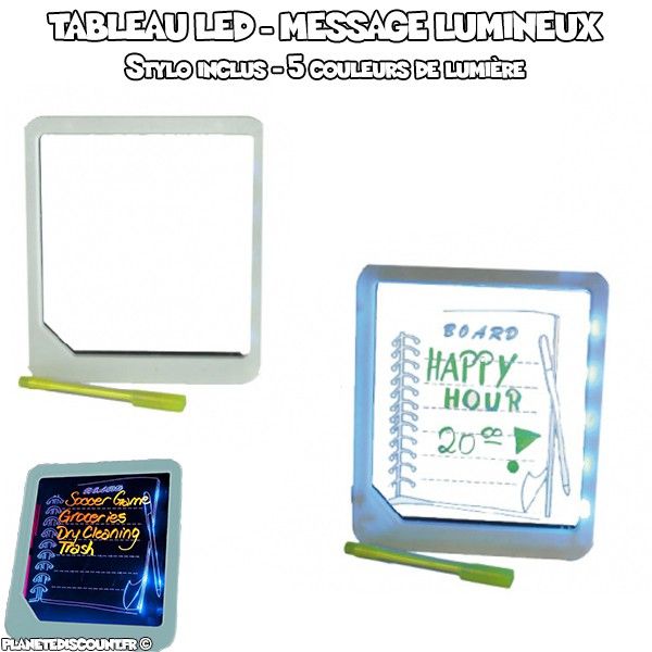 Achat Tableau LED message lumineux à prix de gros, dropshipping