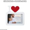 Cadre photo blanc - I Love 18 x 19 cm